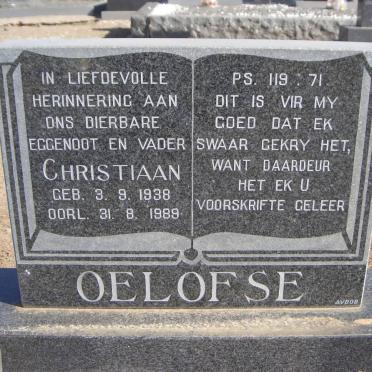 OELOFSE Christiaan 1938-1989