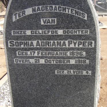 PYPER Sophia Adriana 1896-1918
