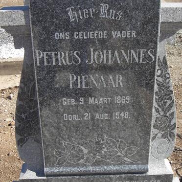 PIENAAR Petrus Johannes 1869-1948