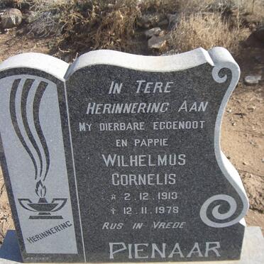 PIENAAR Wilhelmus Cornelis 1913-1978