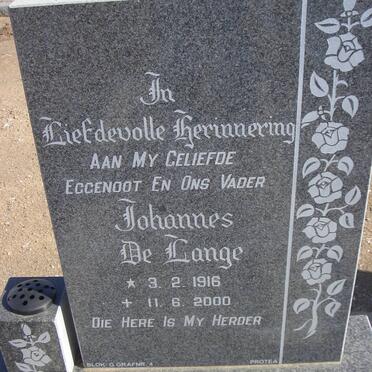 ROUX Johannes de Lange, le 1916-2000