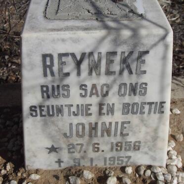 REYNEKE Johnie 1956-1957