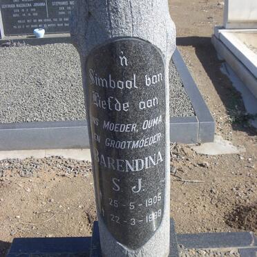 SERFONTEIN Barendina S.J. 1905-1988