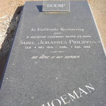 SCHOEMAN Sarel Johannes Philippus 1914-1992