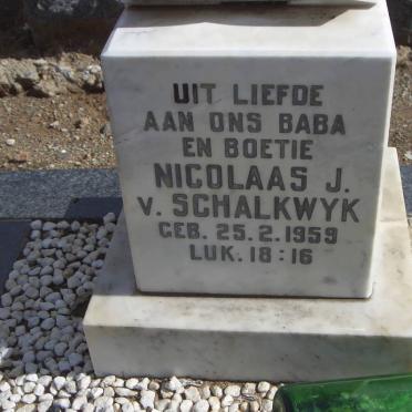 SCHALKWYK Nicolaas J., van 1959-1959