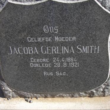 SMITH Jacoba Gerlina 1864-1921