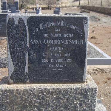 SMITH Anna, Combrink 1909-1939
