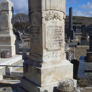 SCHÜTTE Daniel Andries 1873-1947 &amp; Ella Helena JANSE VAN RENSBURG 1882-1937 