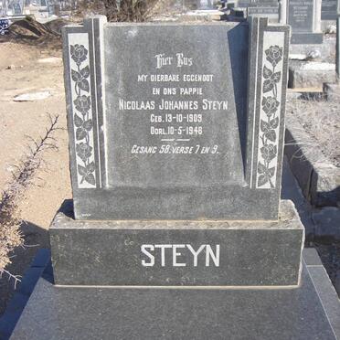 STEYN Nicolaas Johannes 1909-1948