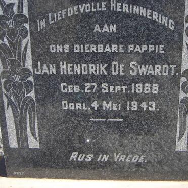 SWARDT Jan Hendrik, de 1888-1943