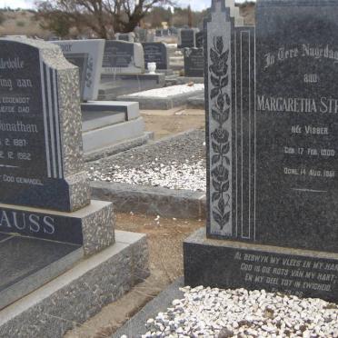 STRAUSS David Jonathan 1897-1962 &amp; Magaretha VISSER 1900-1961