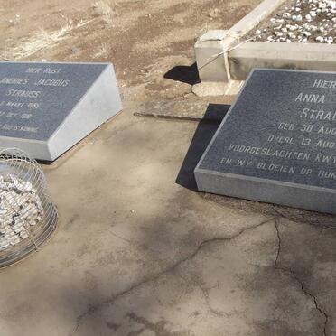 STRAUSS Andries Jacobus 1855-1918 &amp; Anna Maria 1859-1928