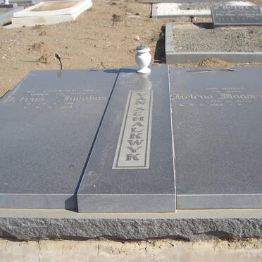 SCHALKWYK Petrus Jacobus, van 1918-1989 &amp; Helena Magaretha DE JAGER 1902-