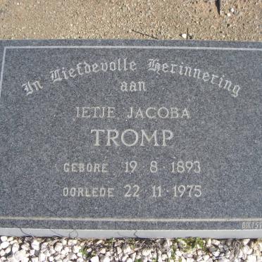 TROMP Ietje Jacoba 1893-1975