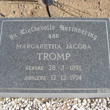 TROMP Margaretha Jacoba 1891-1974