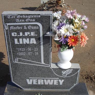 VERWEY C.J.P.E. 1923-2002