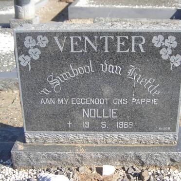 VENTER Nollie -1968