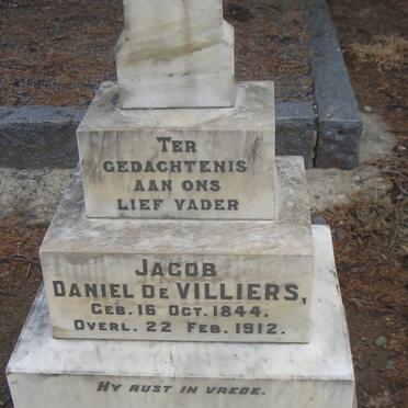 VILLIERS Jacob Daniel, de 1844-1912