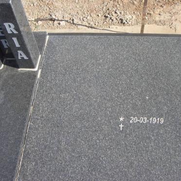 VENTER Ria 1919-