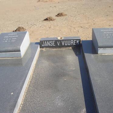 VUUREN Sarel Hendrik, Janse v. 1898-1985 &amp; Johanna Judith 1904-1976
