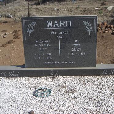 WARD P.D. 1918-1985 &amp; S.E. 1924-