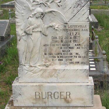 BURGER Elza 1935-1953