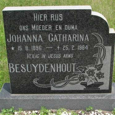 BESUYDENHOUT Johanna Catharina 1896-1984