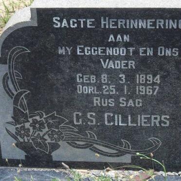 CILLIERS G.S. 1894-1967