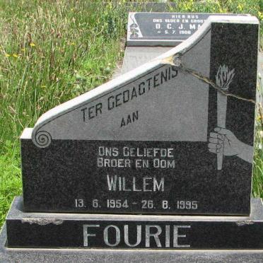 FOURIE Willem 1954-1999