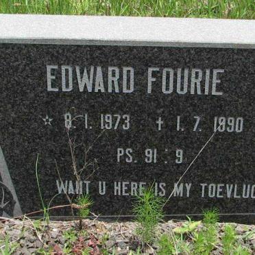 FOURIE Edward 1973-1990