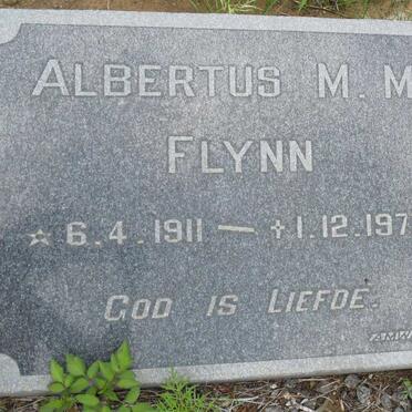 FLYNN Albertus  M.M. 1911-1977 &amp; Catharina B. 1909-1993