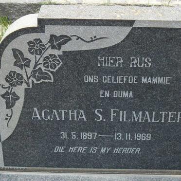 FILMALTER Agatha S. 1897-1969