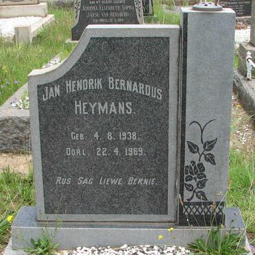 HEYMANS Jan Hendrik Bernardus 1938-1969