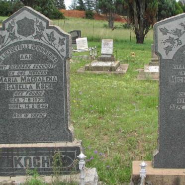 KOCH Michiel Hendrik 1869-1942 &amp; Maria Magdalena Isabella FOURIE 1873-1946