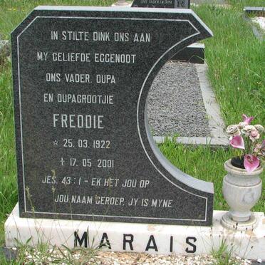 MARAIS Freddie 1922-2001