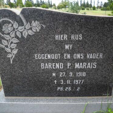 MARAIS Barend P. 1918-1977