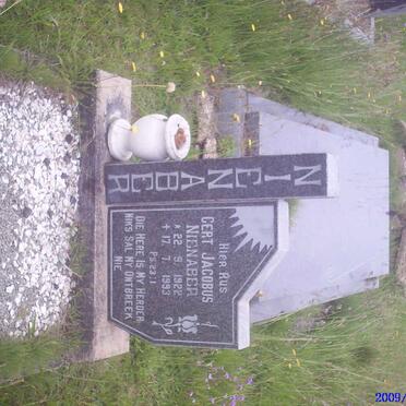 NIENABER Gert Jacobus 1922-1993