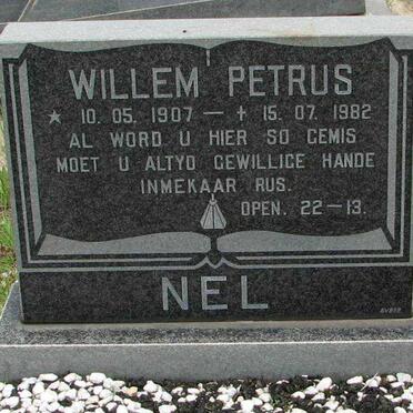 NEL Willem Petrus 1907-1982
