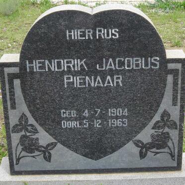 PIENAAR Hendrik Jacobus 1904-1963