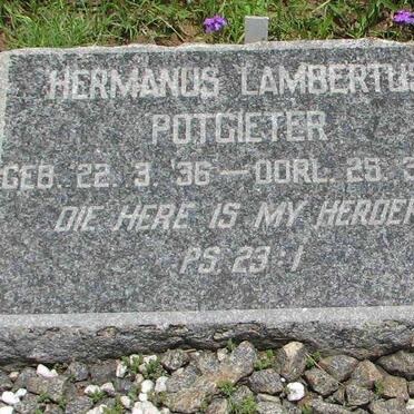 POTGIETER Hermanus Lambertus 1936-1956