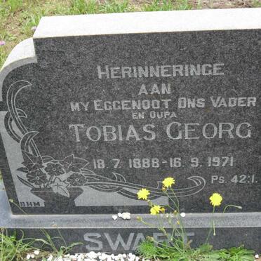 SWART Tobias Georg 1888-1971