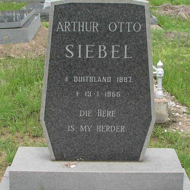 SIEBEL Arthur Otto 1897-1955