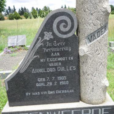 UITENWEERDE Arnoldus Gulles 1905-1960