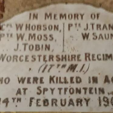 Free State, VENTERSBURG district, Perseverance 67, British military grave