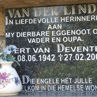 LINDE Gert van Deventer, van der 1942-2009