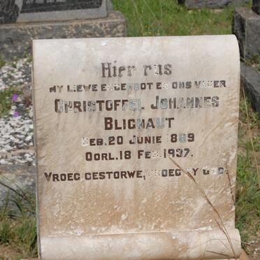 BLIGNAUT Christoffel Johannes 1889-1937
