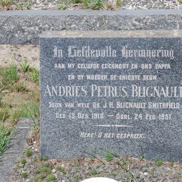 BLIGNAULT Andries Petrus 1916-1951