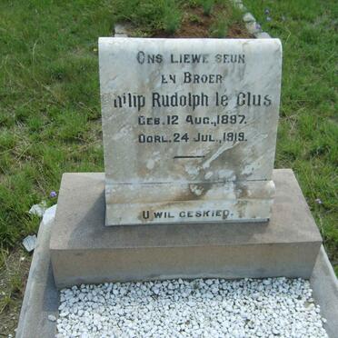 CLUS Philip Rudolph, le 1897-1919