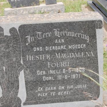 FOURIE Hester Magdalena nee NEL 1908-1971
