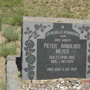 MEYER Pieter Arnoldus 1866-1930